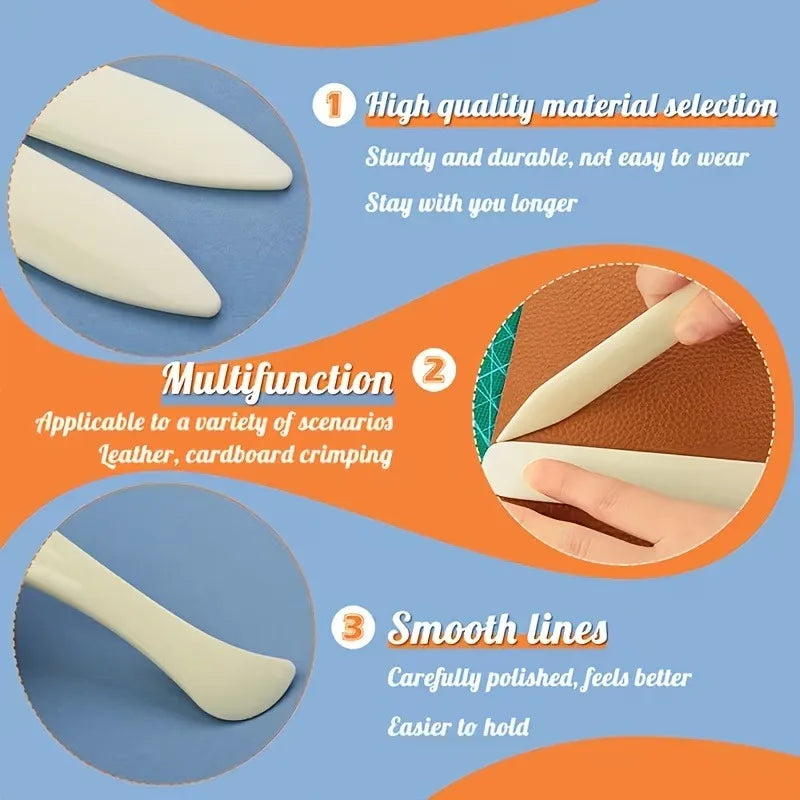 Bone Folder & Clip Set – Bookbinding, Origami & Paper Craft Tool