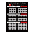 100 Dates Scratch Off Bucket List Poster – Couple Date Night Gift