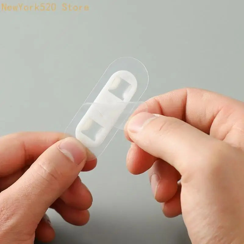 10-Pack Self-Adhesive Cable Clips Wire Holder – Wall & Glass
