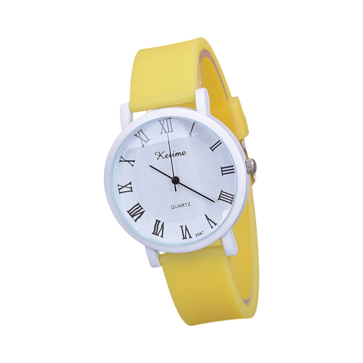 Women's Bamboo Leather Watch – Elegant Ladies Quartz Wristwatch