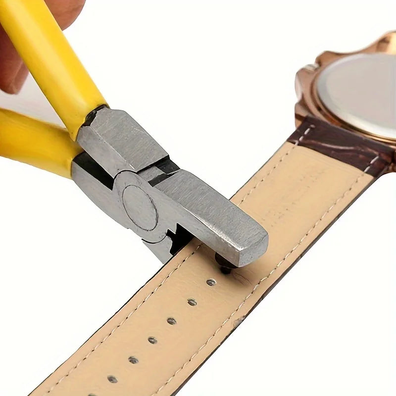 Precision 2mm Hole Punch Pliers – Carbon Steel Leather Tool