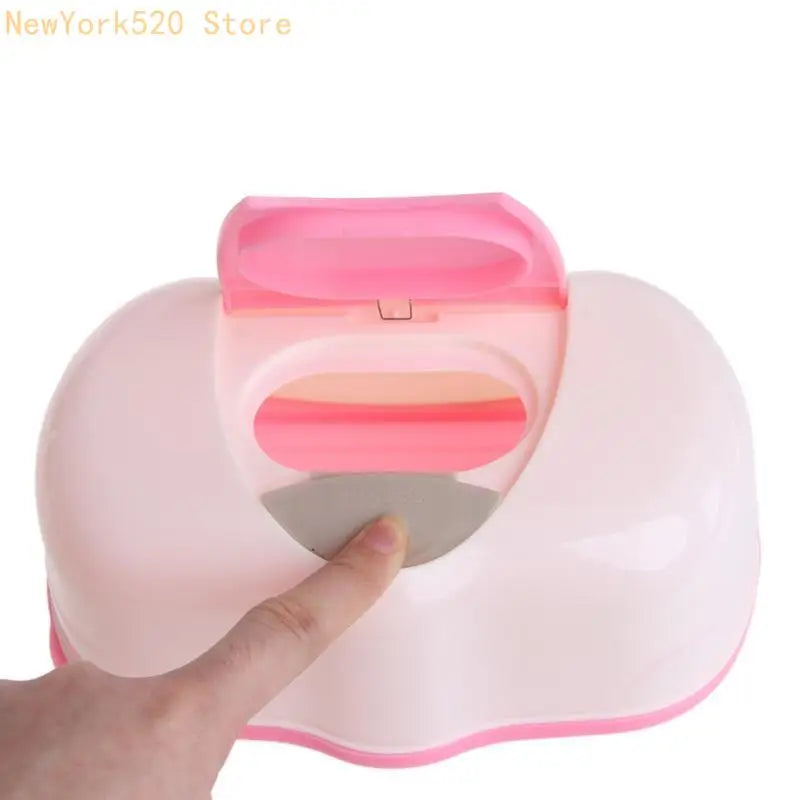 Refillable Wet Wipes Dispenser Box – 80 Sheets PP Plastic