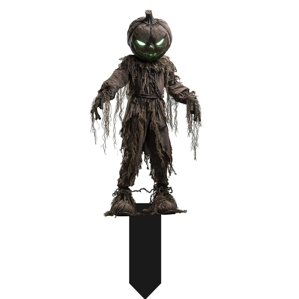 Zombie Skull Stake Halloween Yard Decoration Horror Prop
