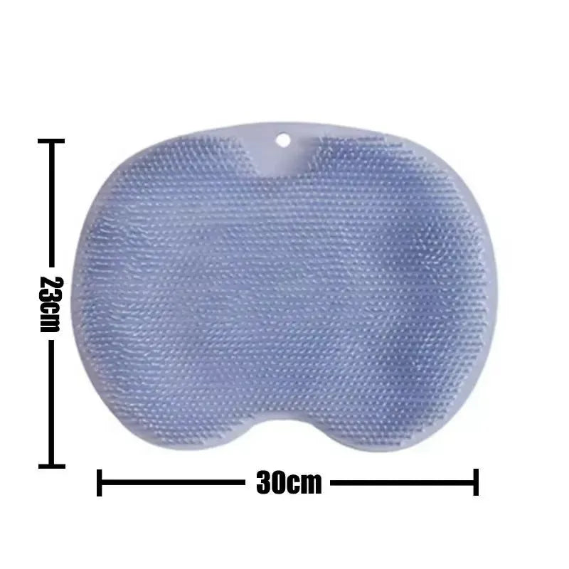 Silicone Foot Scrubber Bath Massage Mat with Suction Cups