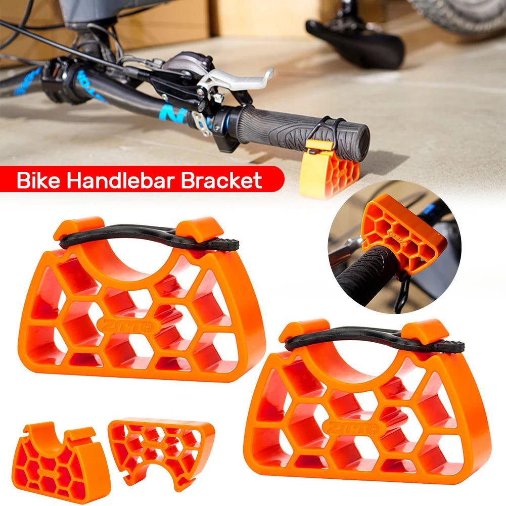Bike Handlebar Clip-On Stabilizer Bracket & Repair Stand
