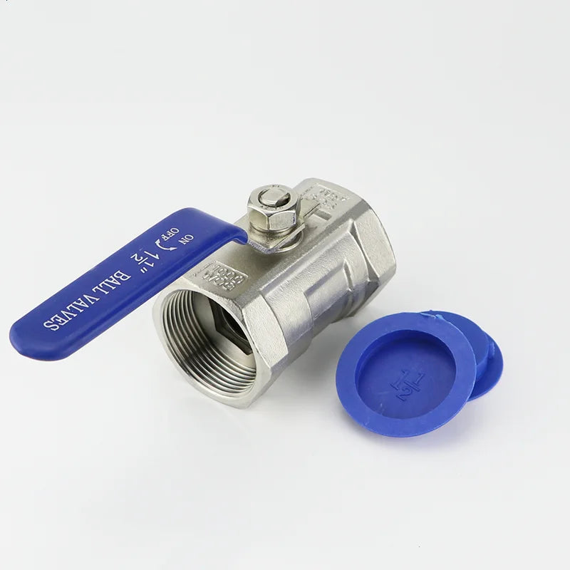 SS304 Stainless Steel BSP Ball Valve with Vinyl Handle