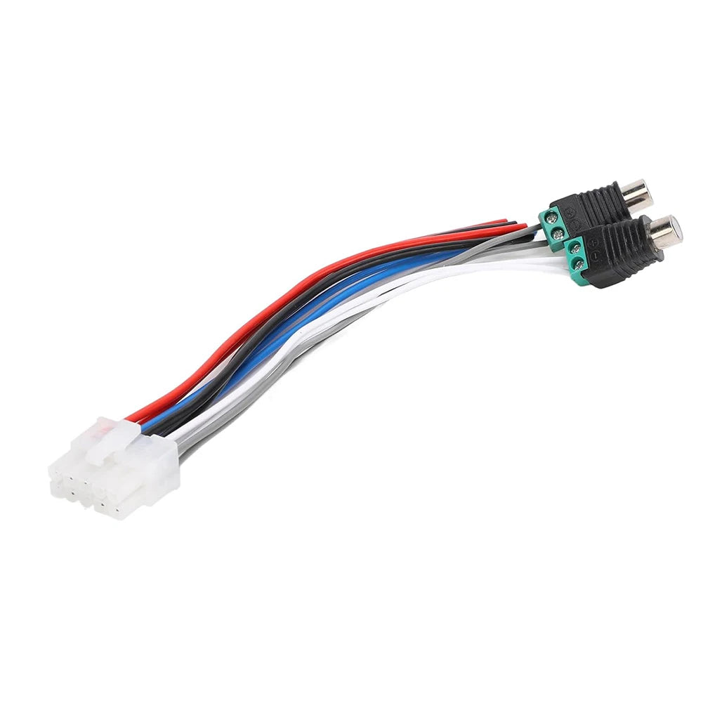 10-Pin Wire Harness RCA Jack for Dual TBX10A Car Amplifier
