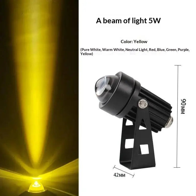 5W IP65 Waterproof LED Outdoor Spotlight & Wall Washer Lawn Light