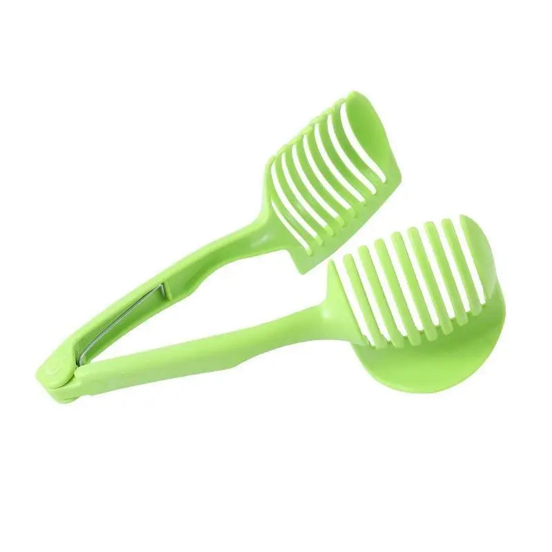 Handheld Fruit & Vegetable Slicer Clip | Lemon Tomato Cutter