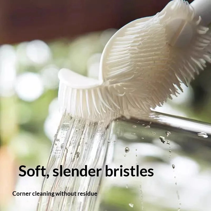Flexible Silicone Bottle Cleaning Brush – Long Handle