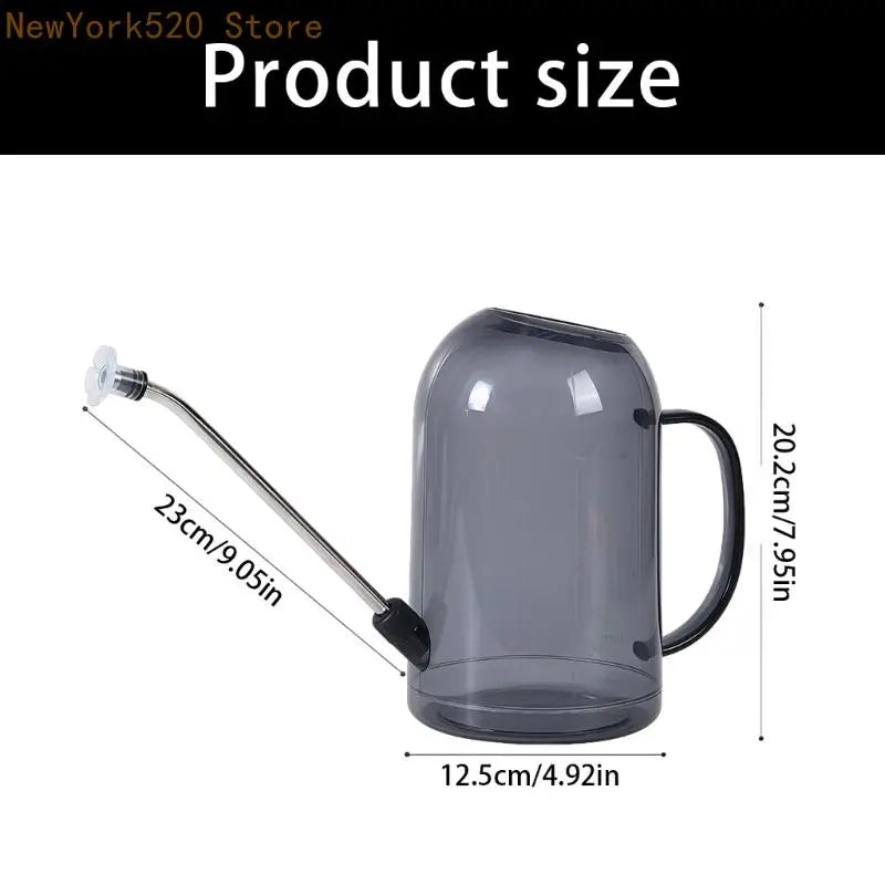 2L Long Spout Indoor Watering Can – ABS Plastic, Ergonomic