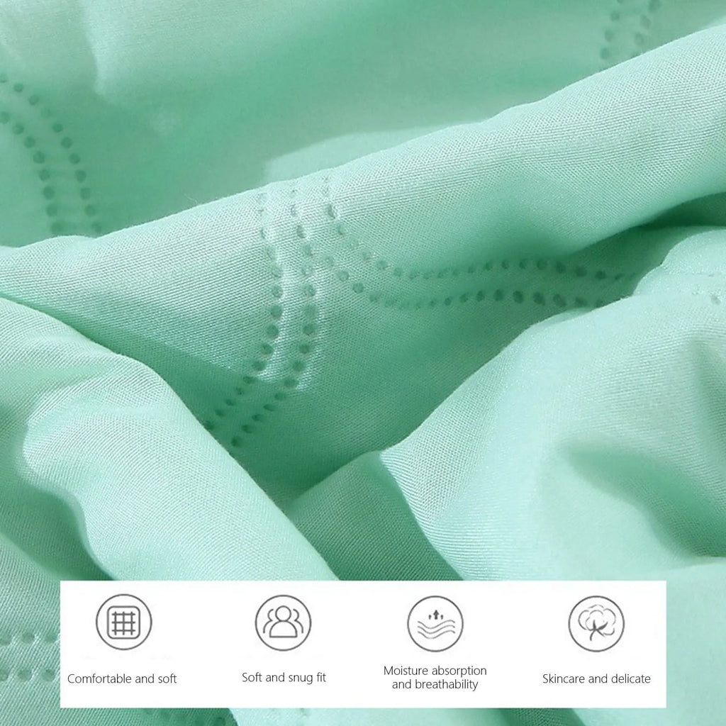 Double-Sided Cooling Quilt – Breathable Summer Blanket