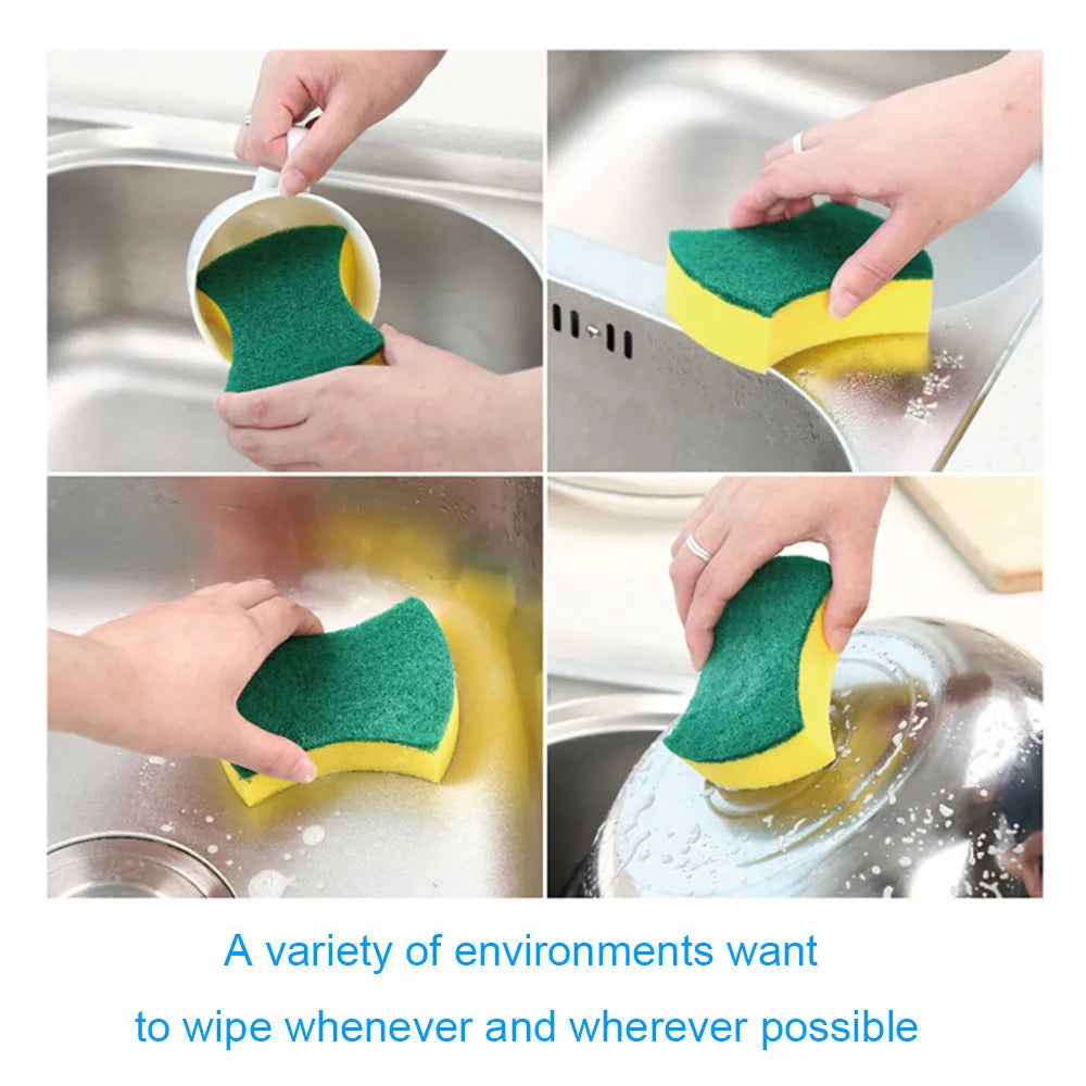 20/30 Pcs Double-Sided Kitchen Scrubbing Sponges Set