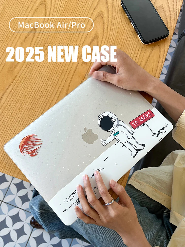 EGYAL Hard Shell MacBook Case Shiny Print – M1 M2 M4 M5