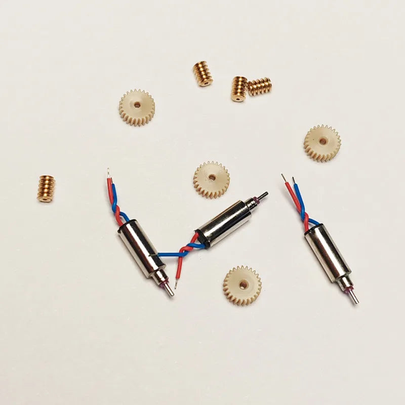 Micro Right Angle Worm Gear Set 0.2M 25T – 0.6mm/1mm Bore
