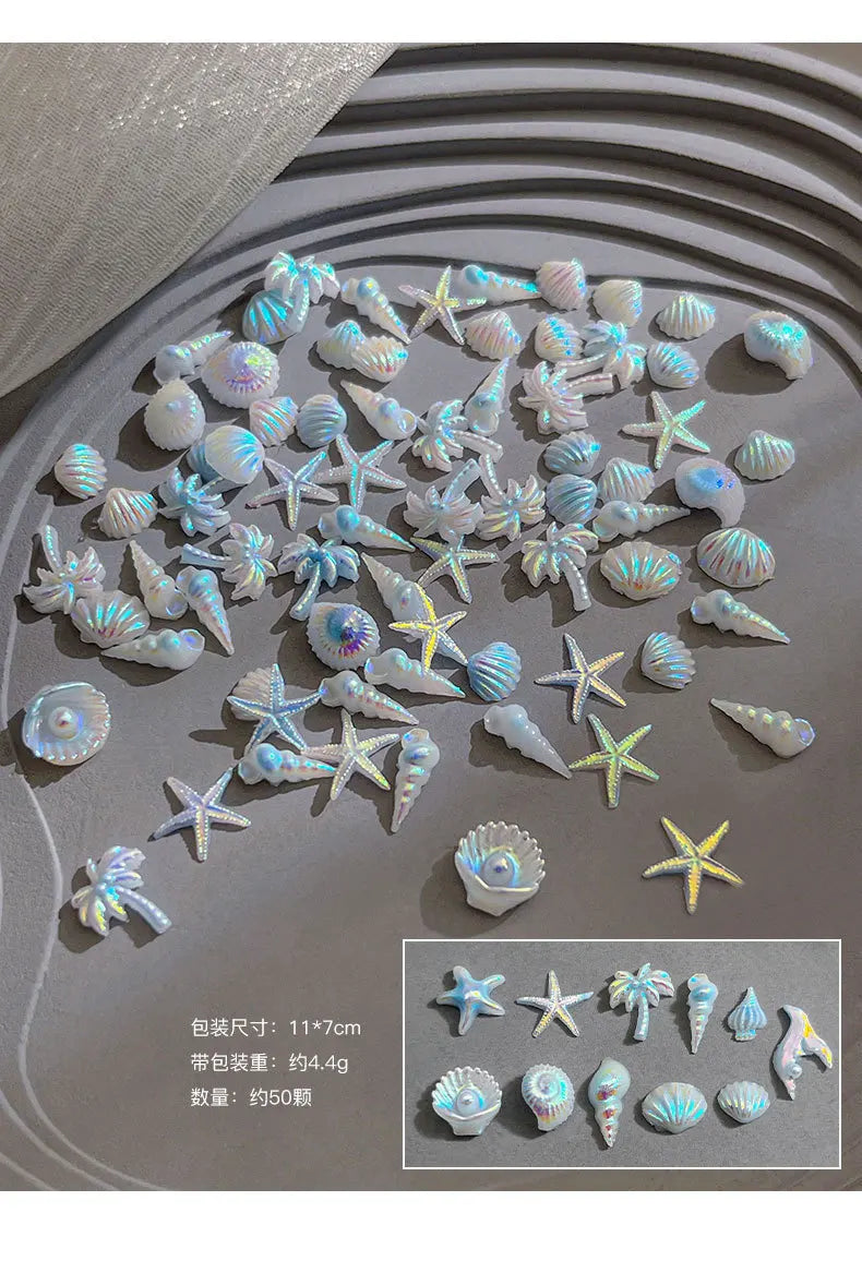 50pcs Kawaii Turtle 3D Flatback Resin Nail Art Charms DIY
