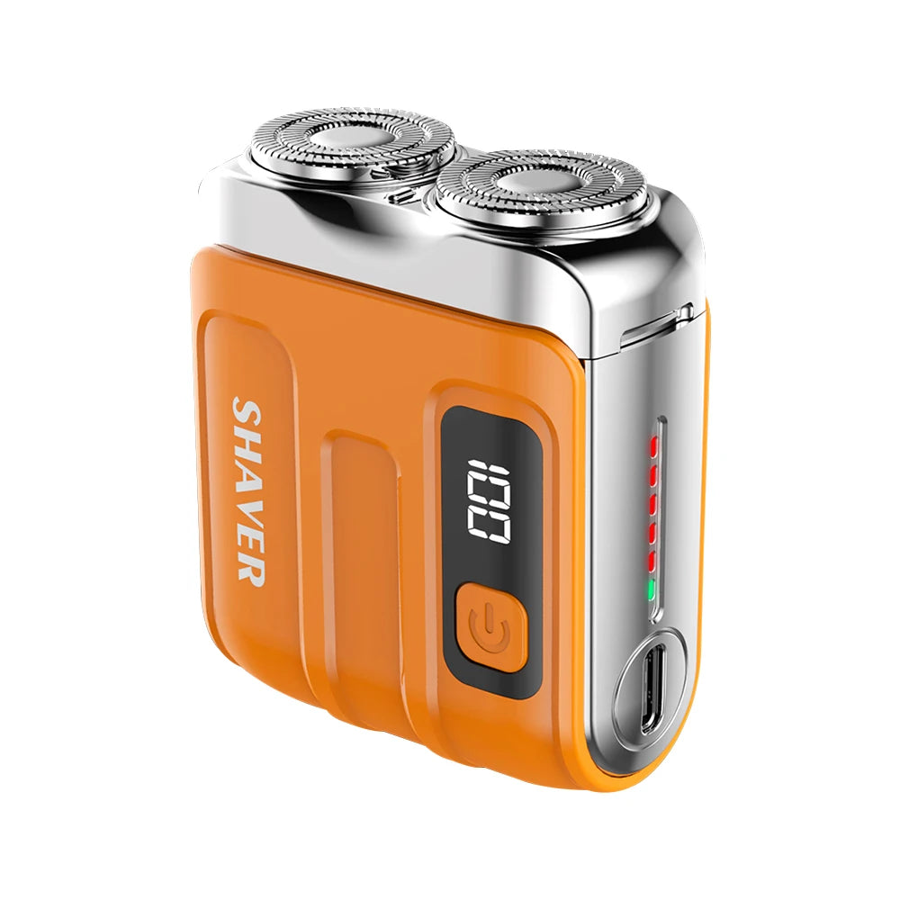 XMSJ Dual Blade Waterproof Electric Shaver USB Rechargeable
