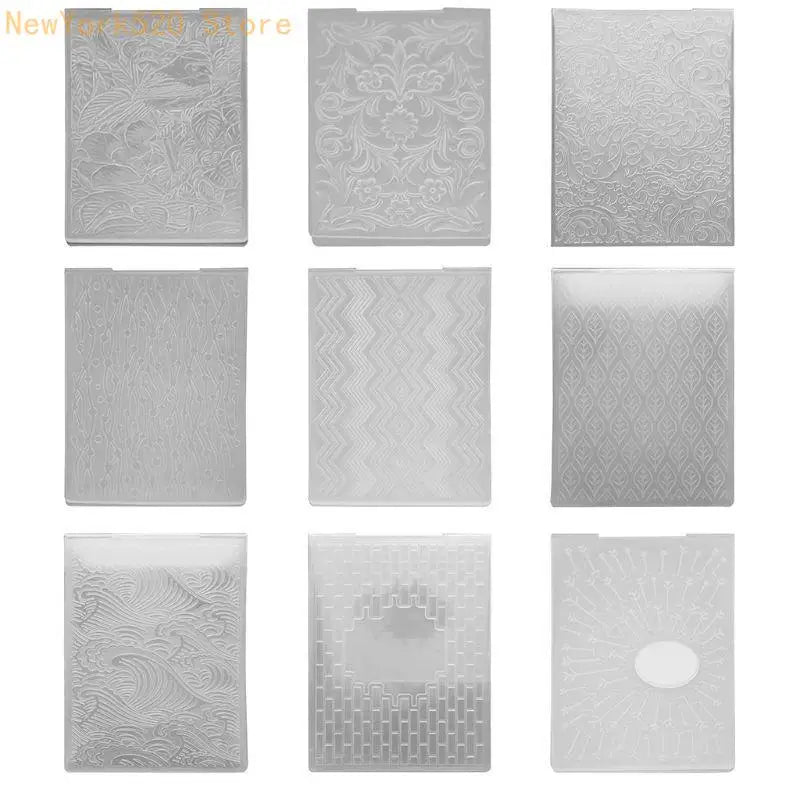 Sea 3D Embossing Folder for Scrapbooking, Cards & DIY Crafts