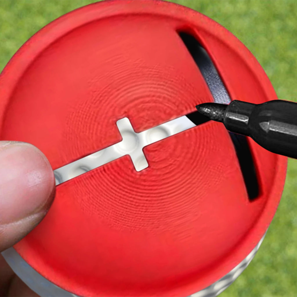 Golf Ball Liner Alignment Tool 3-Pack – Putting Aid | VIBE
