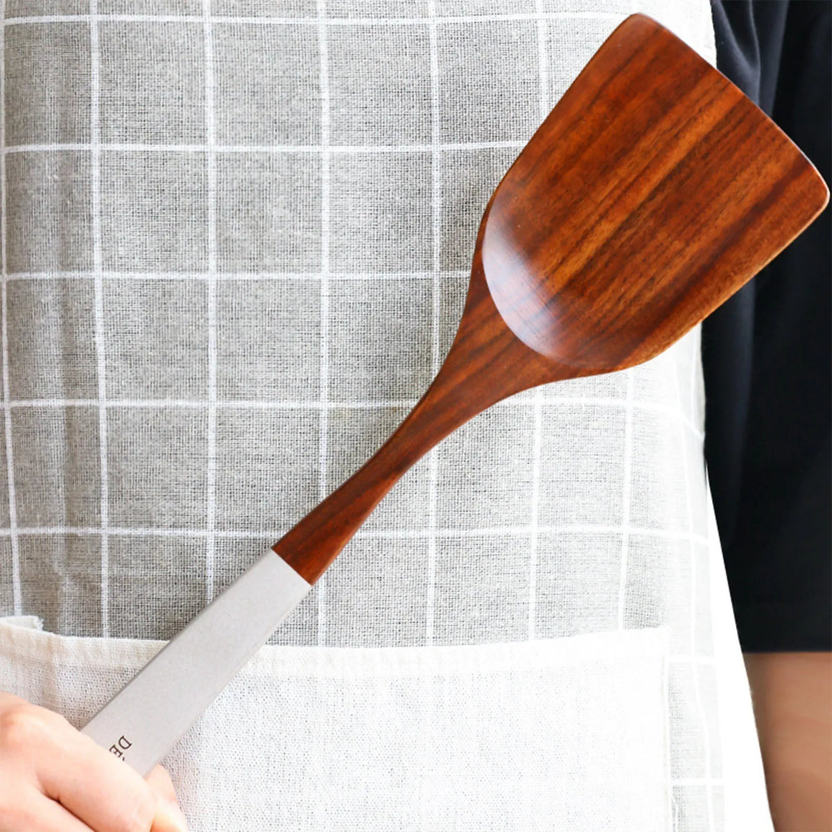 Teak Wood Kitchen Utensil Set – Spoon, Ladle & Turner