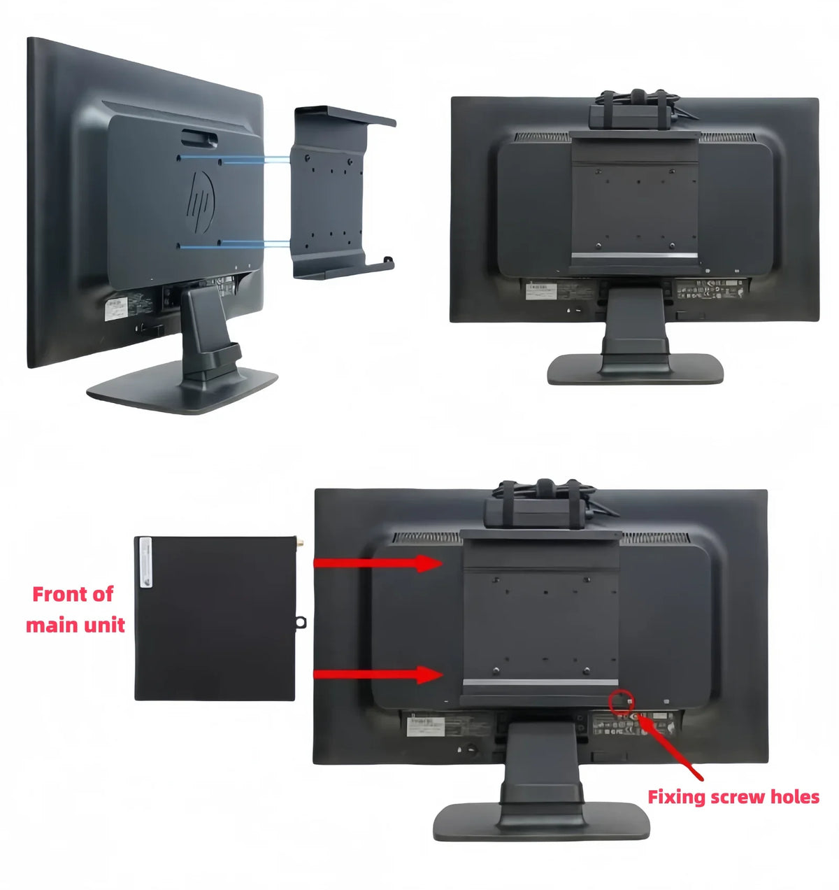 VESA Host Hanger Display Bracket for Dell MFF OptiPlex 3020–7090