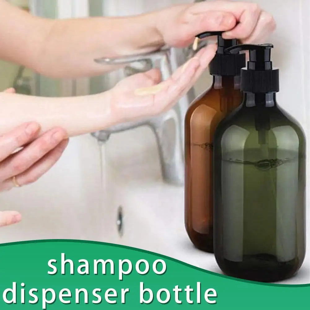500ml Refillable Pump Dispenser Bottle – Shampoo & Shower Gel