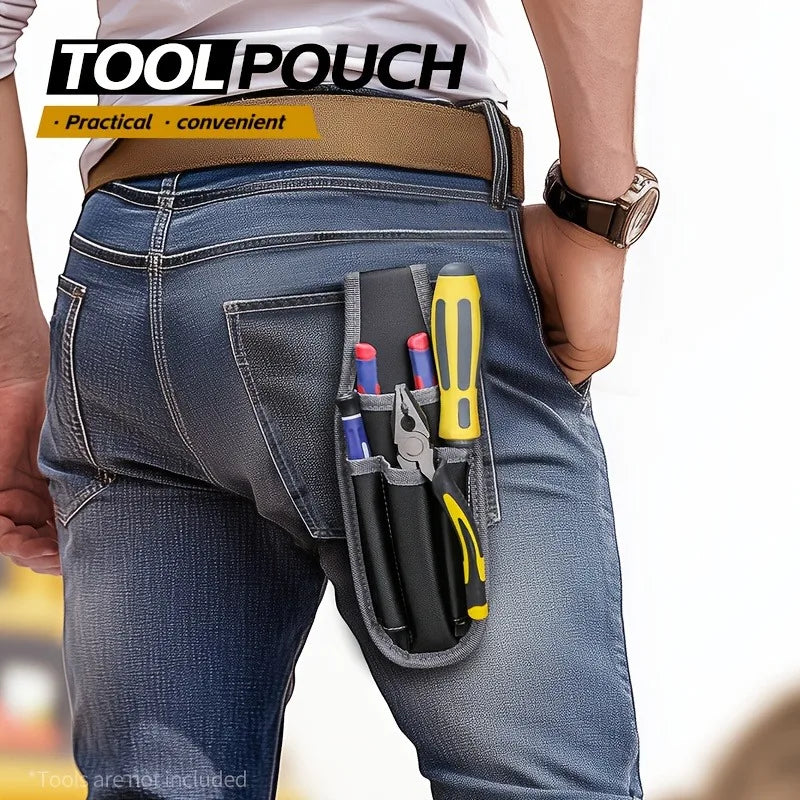 Mini Tool Organizer Pouch with Belt Clip | Multi-Pocket