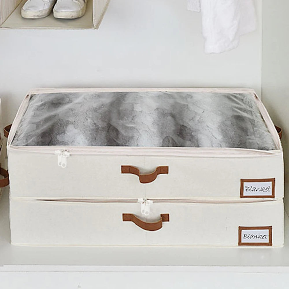Dustproof Under Bed Storage Box | Non-Woven Organizer