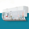 Cartoon AC Wind Deflector – Universal Wall Mount Air Baffle