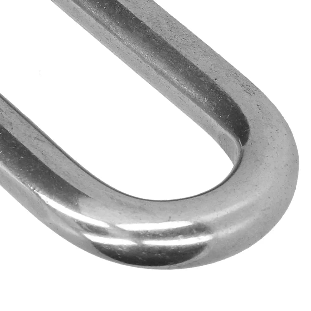 10-Pack Marine Grade 304 SS Screw Pin D Shackles – Wire Rope