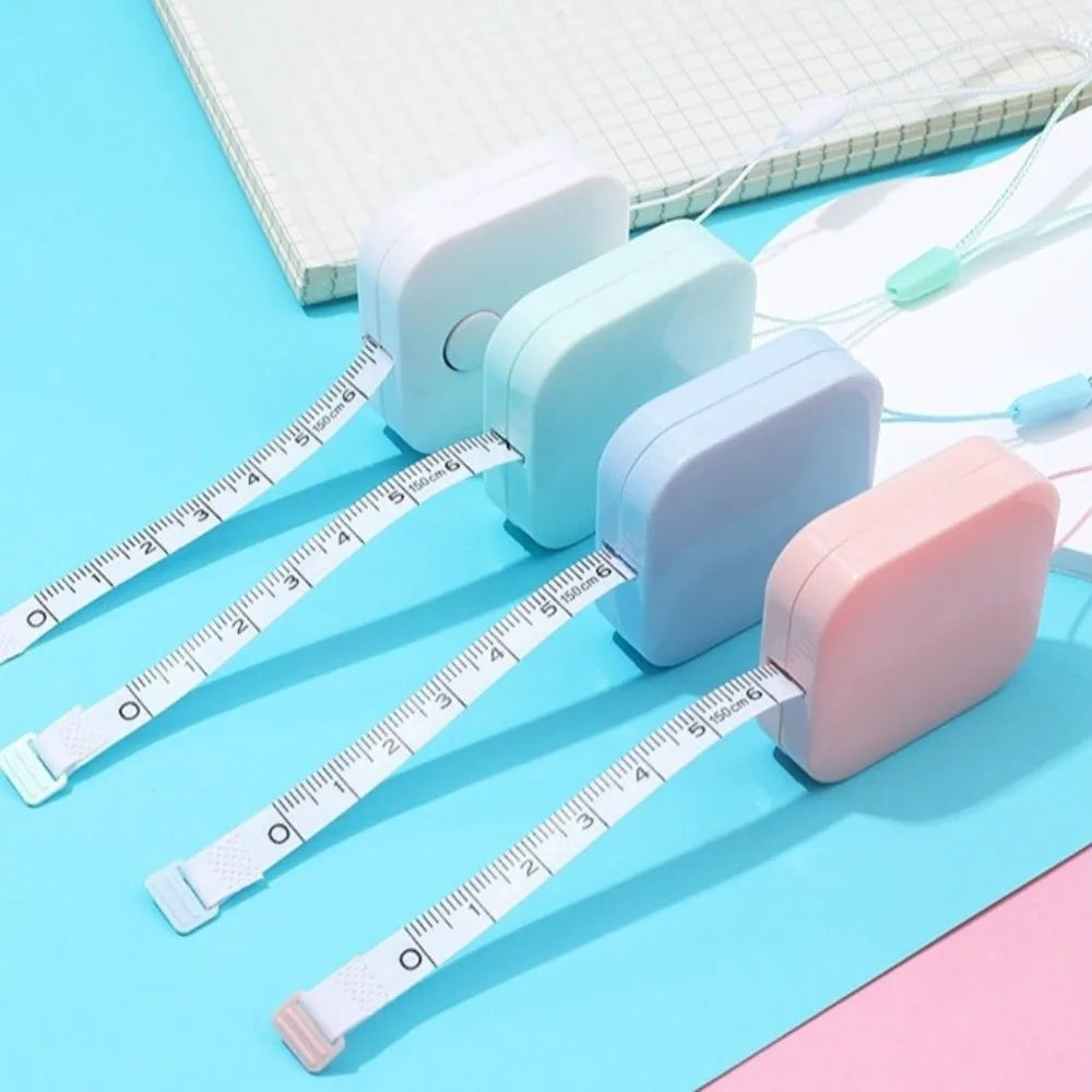 Dual-Sided Retractable Sewing Tape Measure 3m Flexible