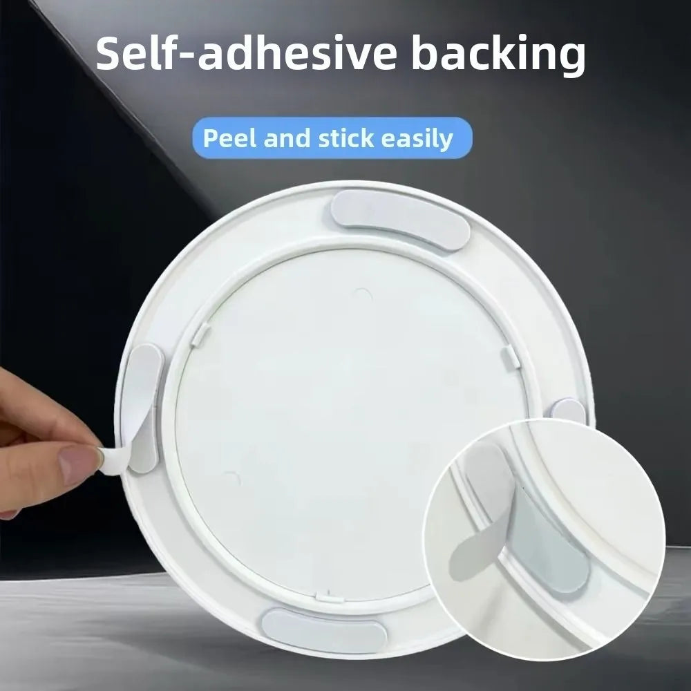 Round PVC Access Panel Self-Adhesive Wall Hole Cover | 5 Sizes