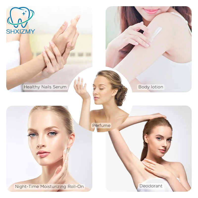 Refillable Roll-On Bottles 30–100ml | Leak-Proof HDPE