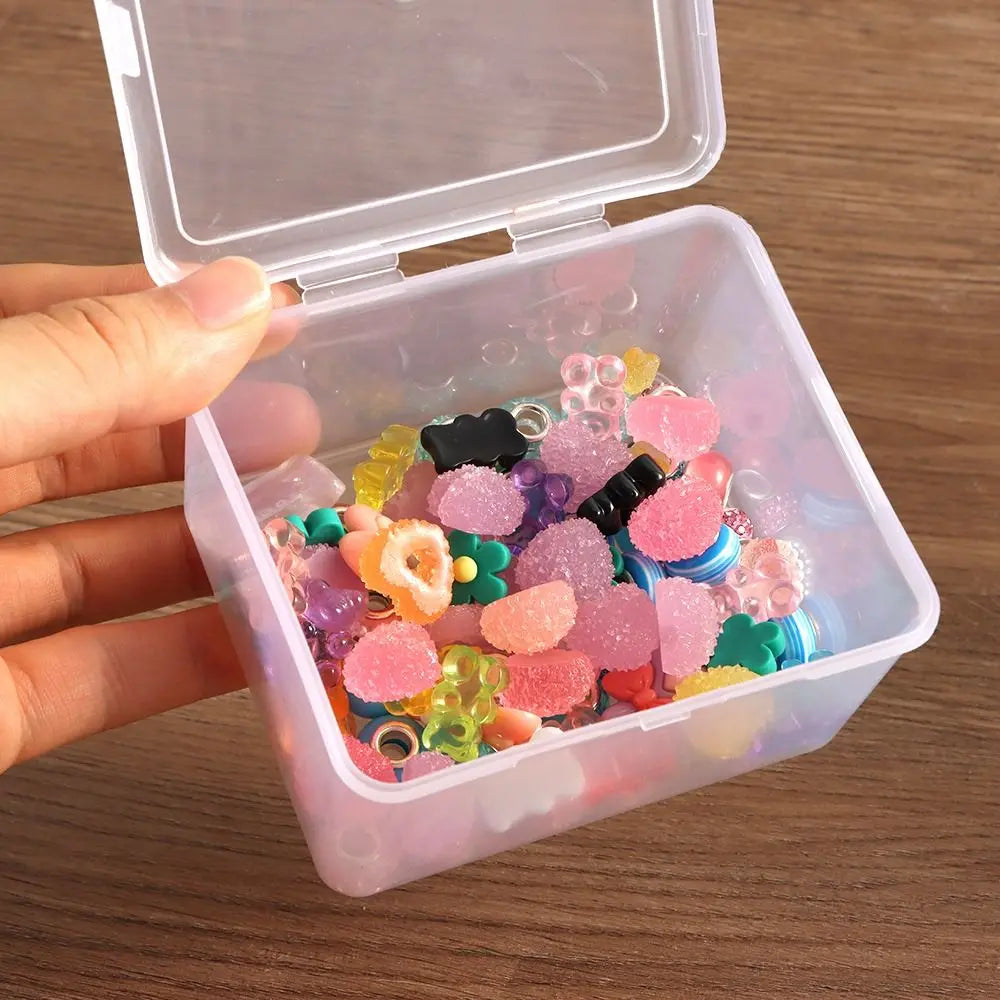 Clear Plastic Storage Box with Lid – Multi-Purpose Container