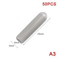 50-Pack Dishwasher Rack Tine Caps – Flexible PVC End Covers