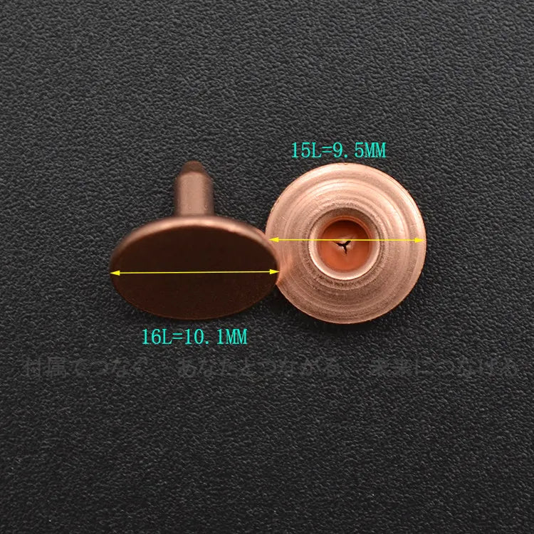 Brass Rivets Pocket Corner Nails – Denim & Leather Fasteners