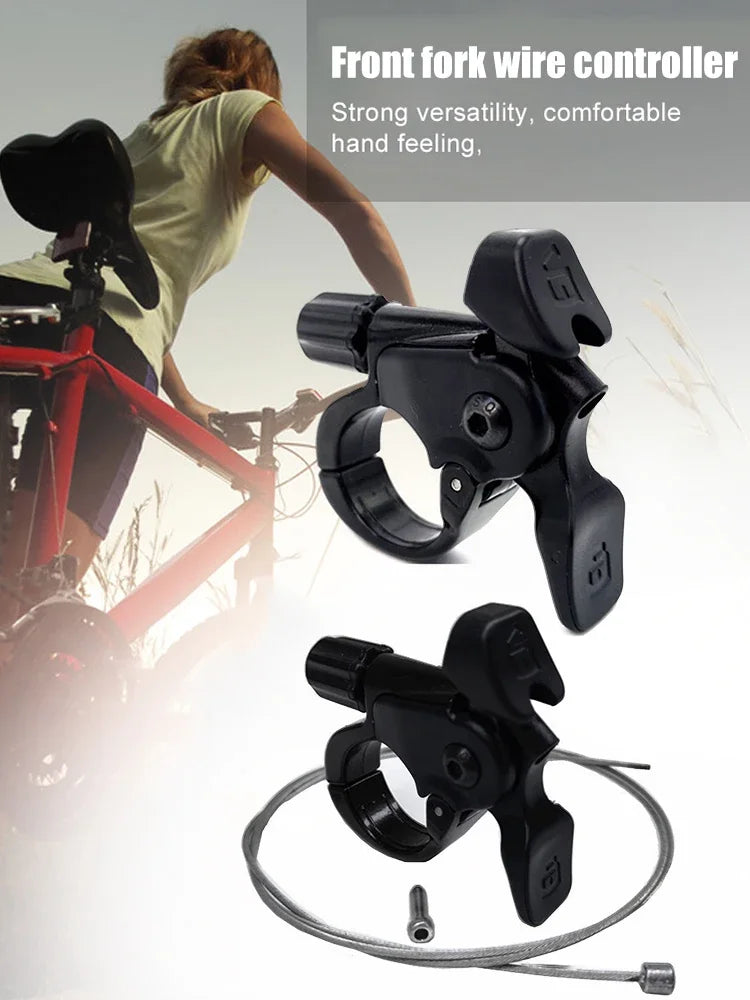 MTB Suspension Fork Remote Lockout Lever Switch with Cable