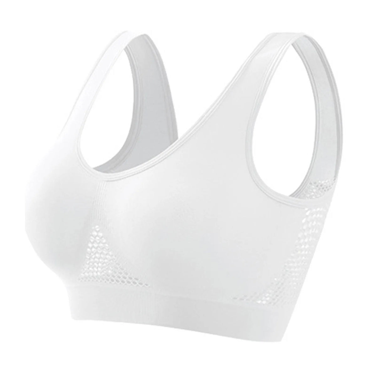 Women's Seamless Breathable Sports Bra – Removable Padded