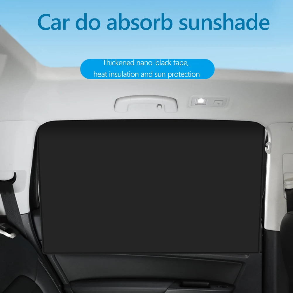 Magnetic Foldable Car Sunshade UV Window Curtain Cover