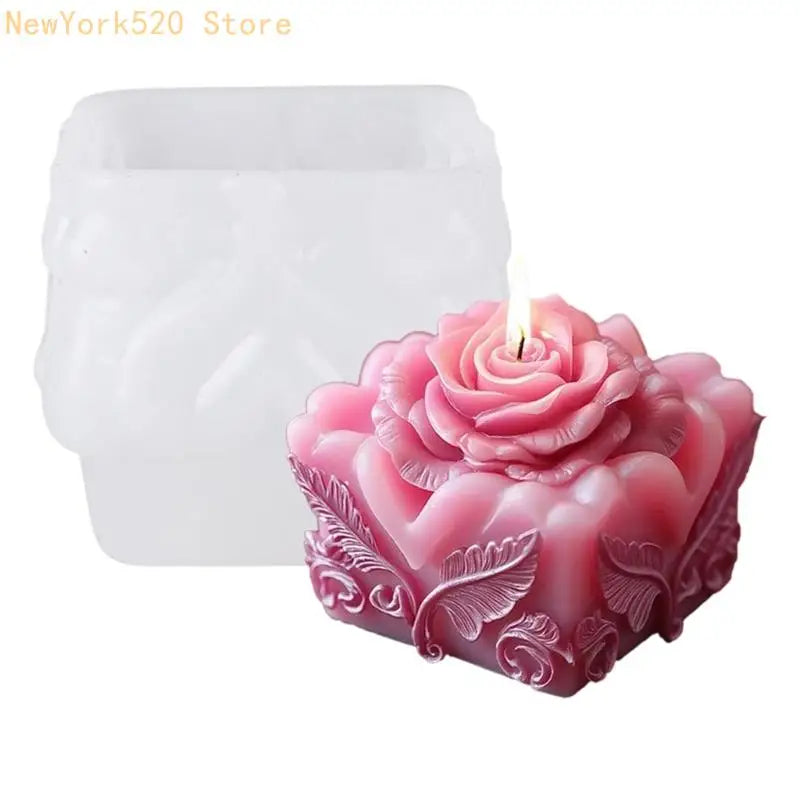 Rose Silicone Mold for Epoxy Resin, Soap & Crafts