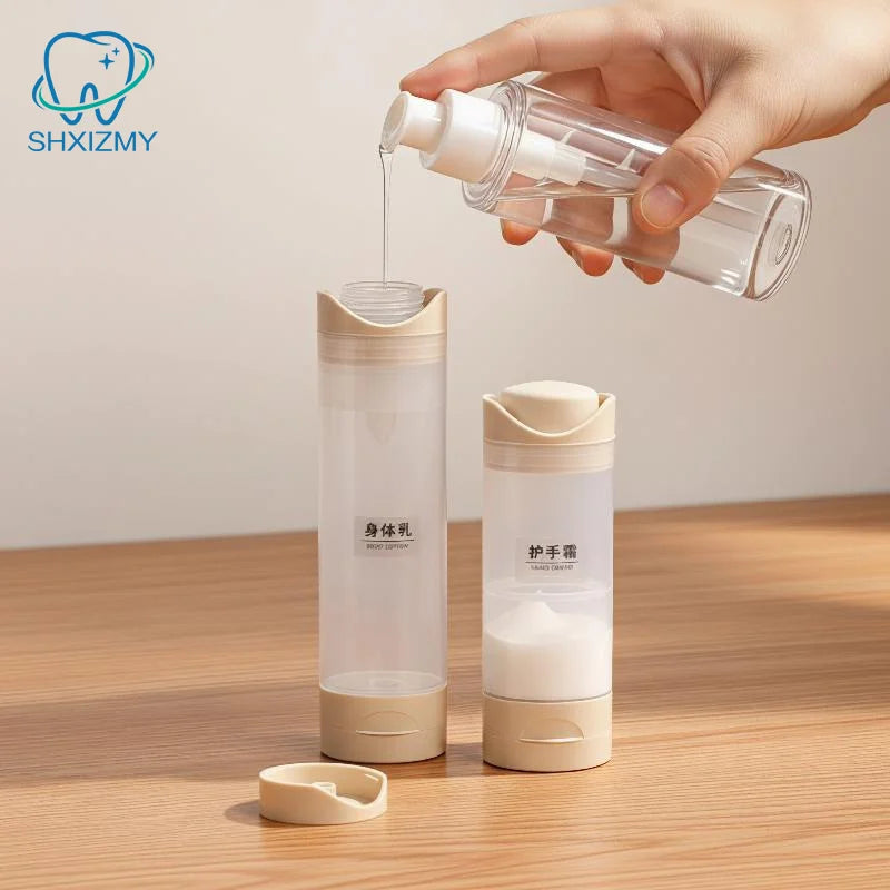 Vacuum Travel Dispenser Bottle – BPA-Free Leak-Proof 100ml
