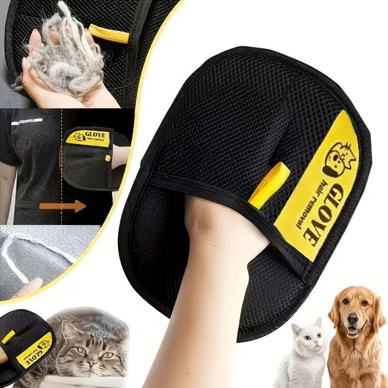 VIBE Extra-Large Pet Hair Removal Gloves – Cats & Dogs