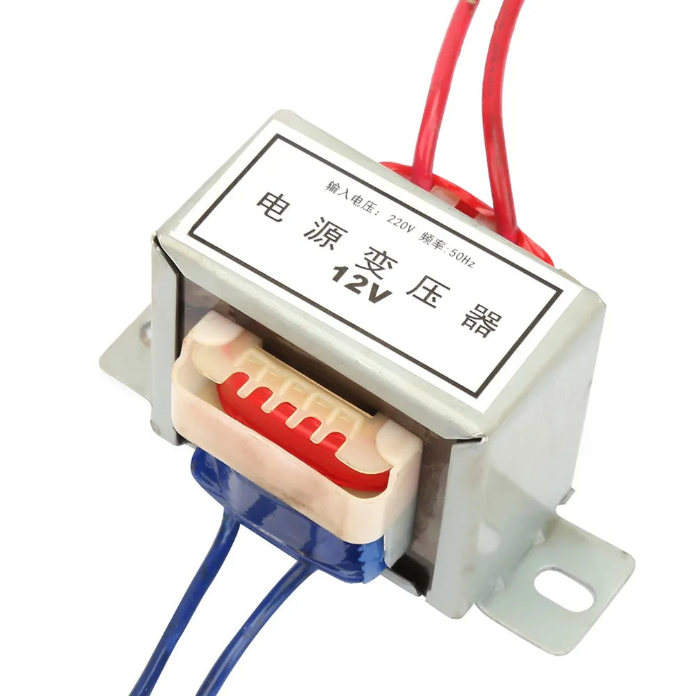 AC 220V to 12V/24V Power Transformer 10W 50Hz EI Core Single Phase