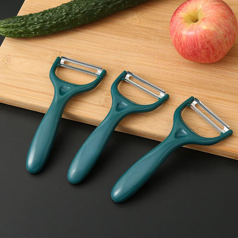 Y-Shape Rotatable Stainless Steel Vegetable Fruit Peeler Set