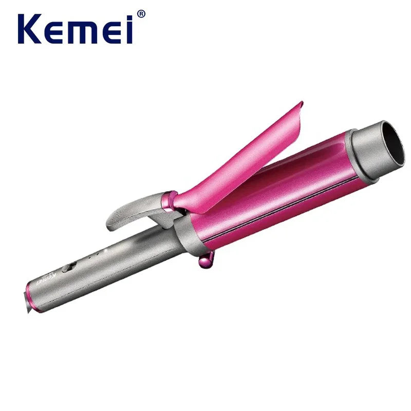 Kemei Large Barrel Curling Iron Wand – KM-2855 Professional