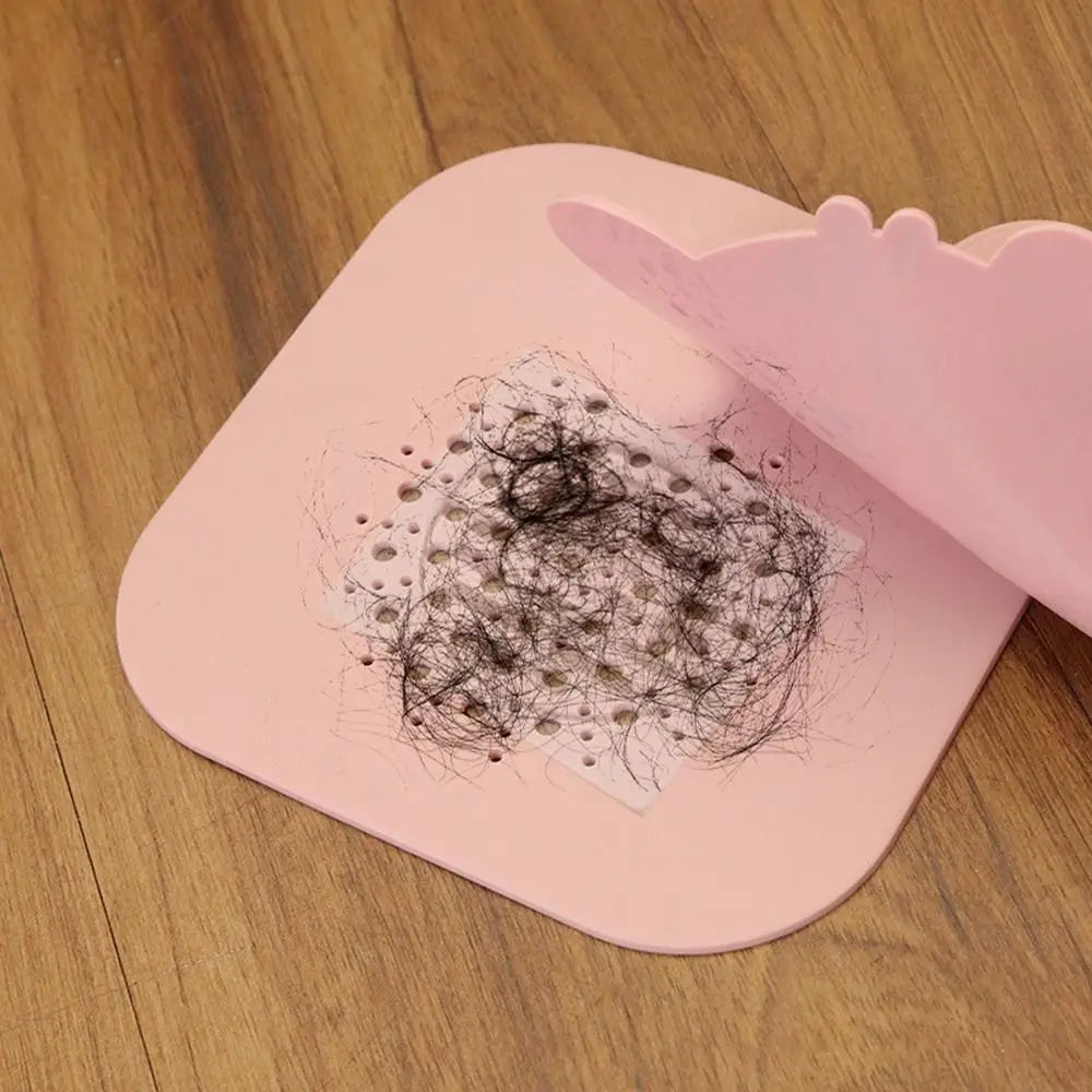 Cartoon Cat Silicone Floor Drain Cover – Anti-Odor Strainer