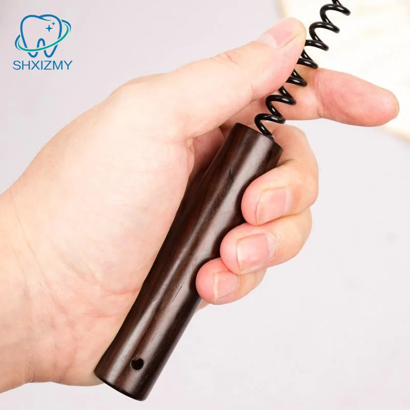 Sandalwood Acupoint Tapping Massage Hammer – Spring Handle