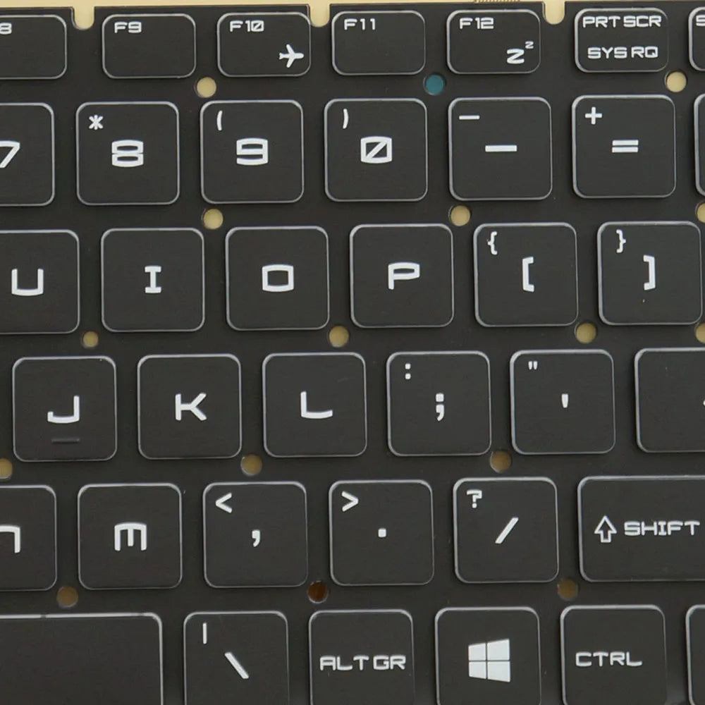 AZUBAY 24-Zone RGB Keyboard for MSI Pulse 16/17 AI C1V MS-15P2