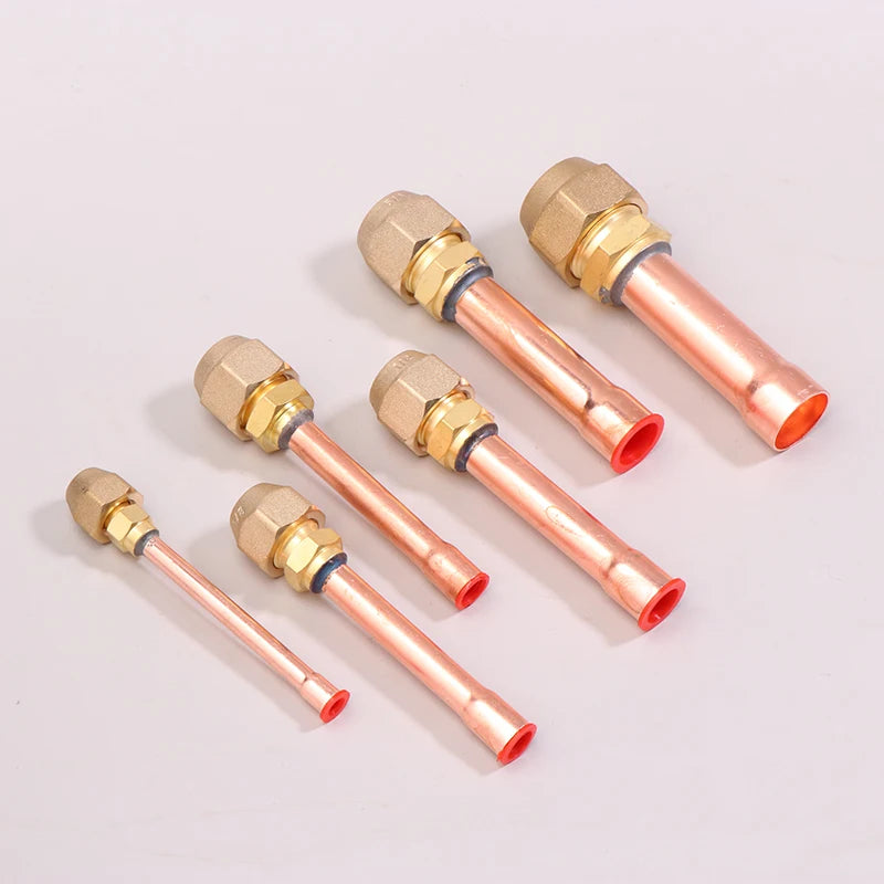 Copper AC Pipe Brass SAE Threaded Connector Fitting Adapter