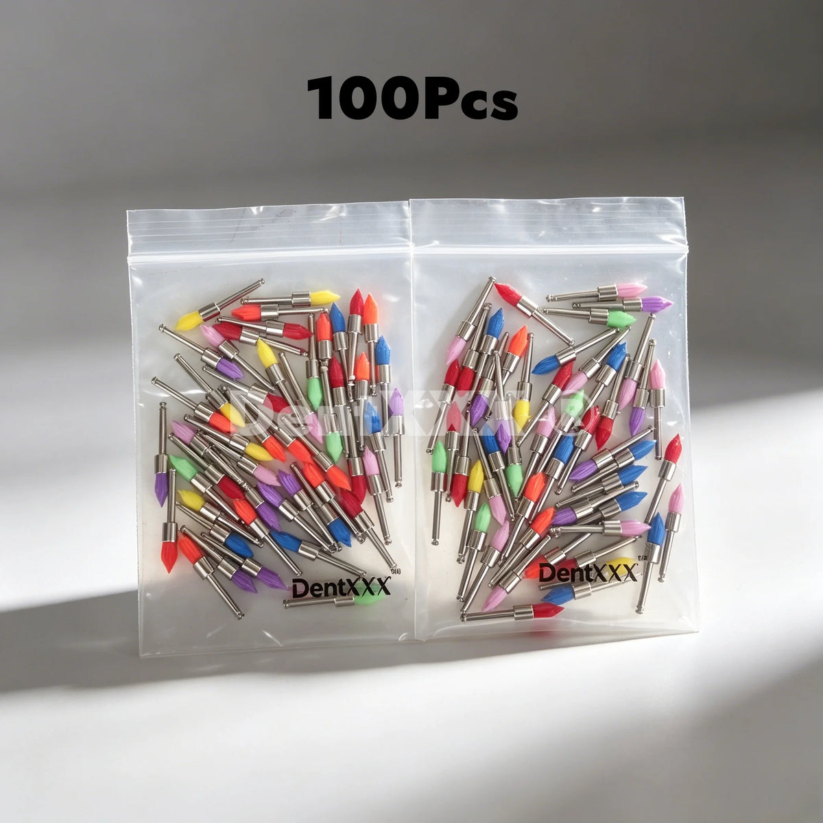Disposable Pointed Polishing Brushes – Soft Nylon, 50–300 Pcs